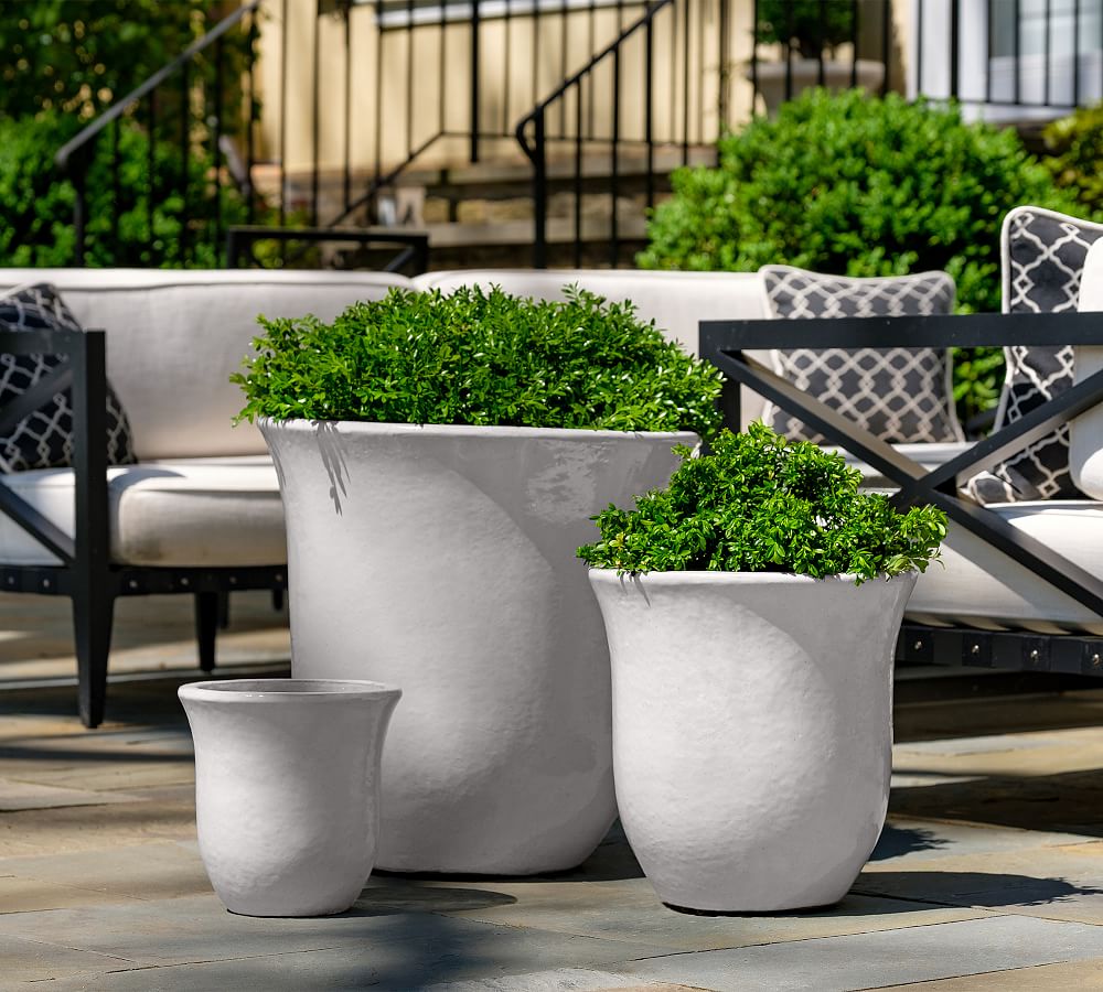 Kaylin Glazed Terracotta Planters