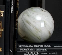 Lawrence Glass Spheres - Set of 2