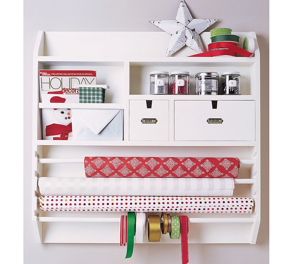 Wall-Mounted Craft Organizer