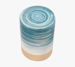 Brooks Ceramic Accent Stool