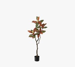 Faux Fall Magnolia Tree