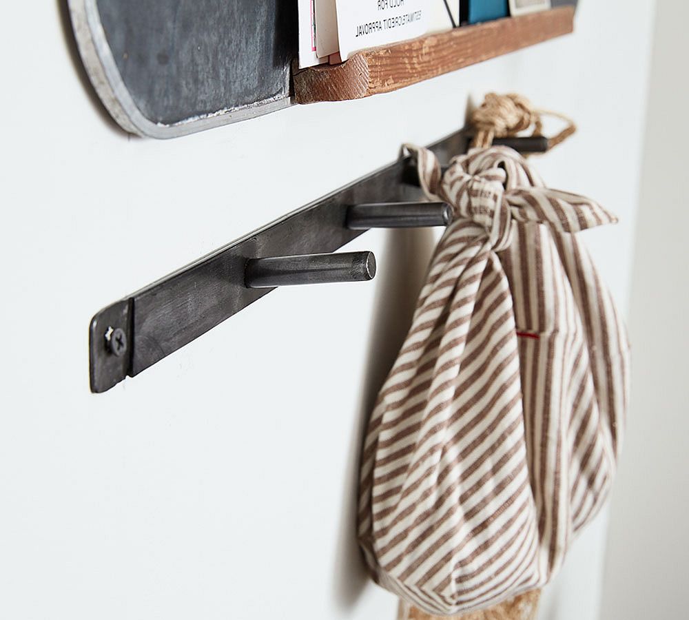 Row of Small Wall Hooks