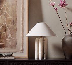 Open Box: Cresthill Marble Table Lamp (21&quot;)