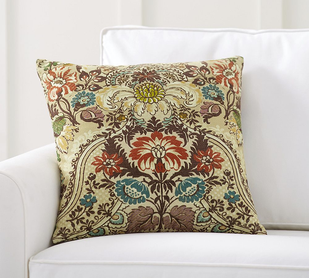 Jules Printed Velvet Pillow Cover