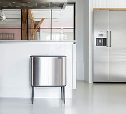 Brabantia Bo Elevated Touch Top Trash and Recycling Cans