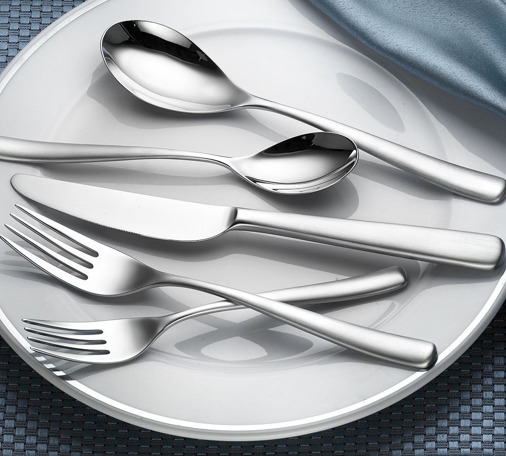 Ella Satin 56-Piece Flatware Set
