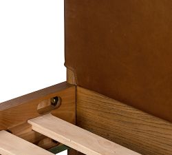 Hester Leather Platform Bed