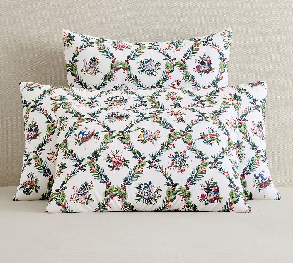 Open Box: 12 Days of Christmas Comforter Shams