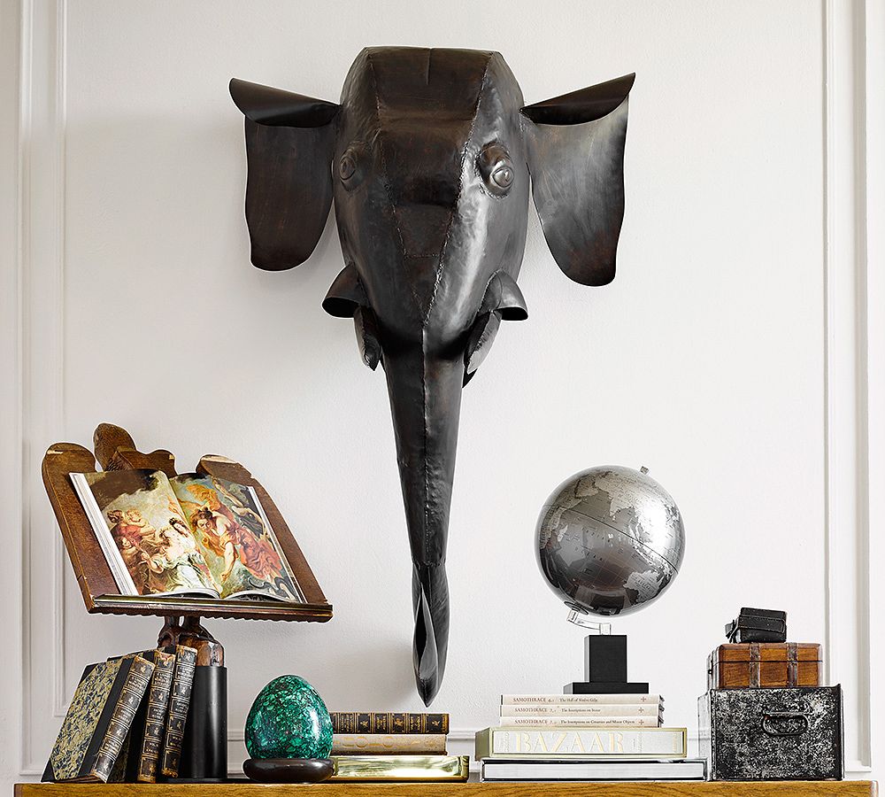 Ken Fulk Cast Elephant Bust