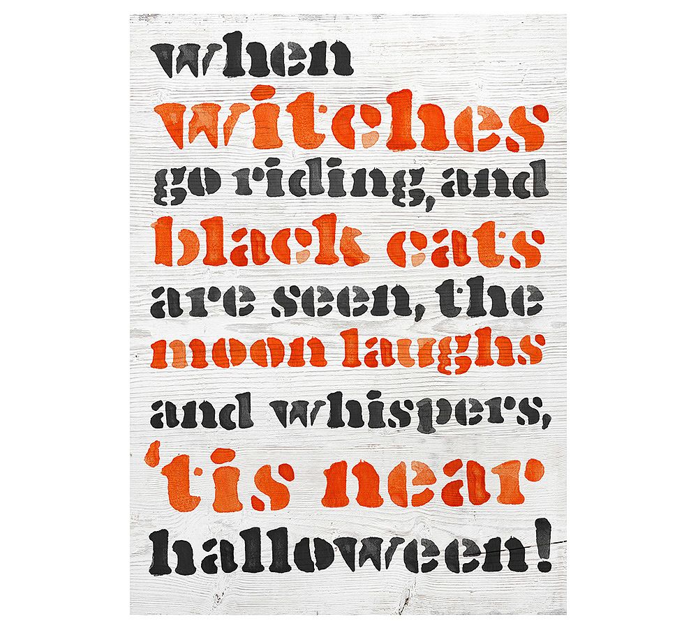 When Witches Go Riding - Wood