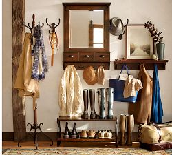 Moran Mango Wood Shoe Rack