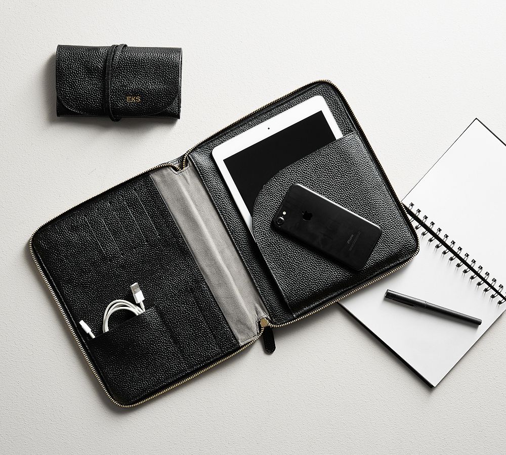 Personalized Reese Tech Portfolio Collection - Black