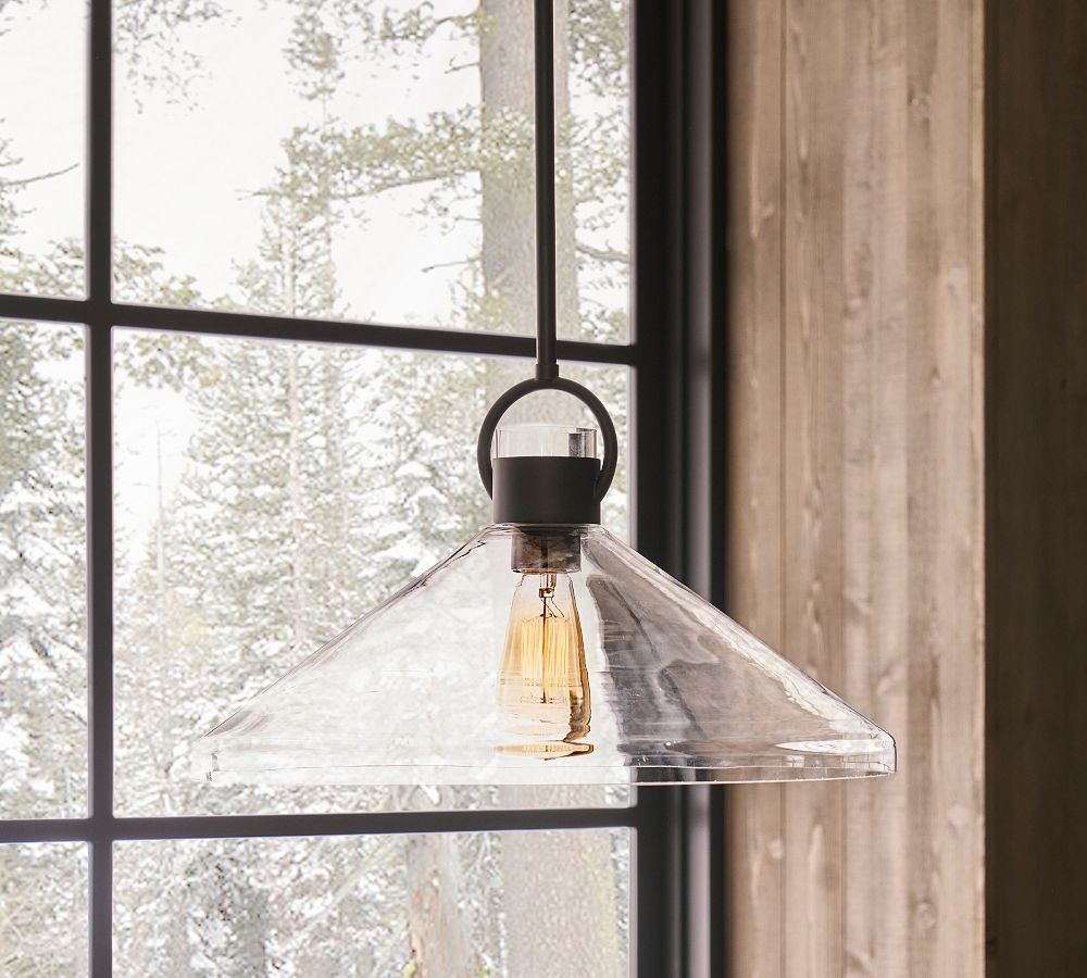 Open Box: Beacon Recycled Glass Pendant