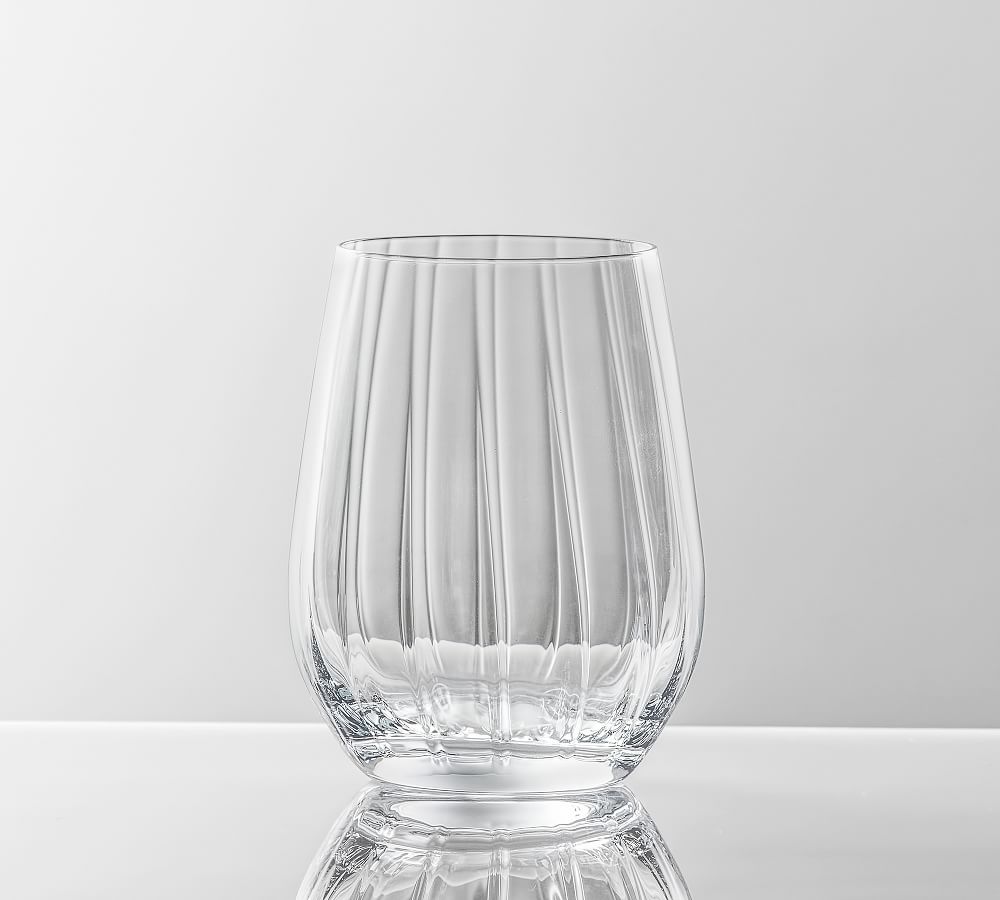 ZWIESEL GLAS Prizma Stemless Wine Glasses - Set of 6