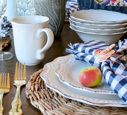 Oxford Stoneware 24-Piece Dinnerware Set
