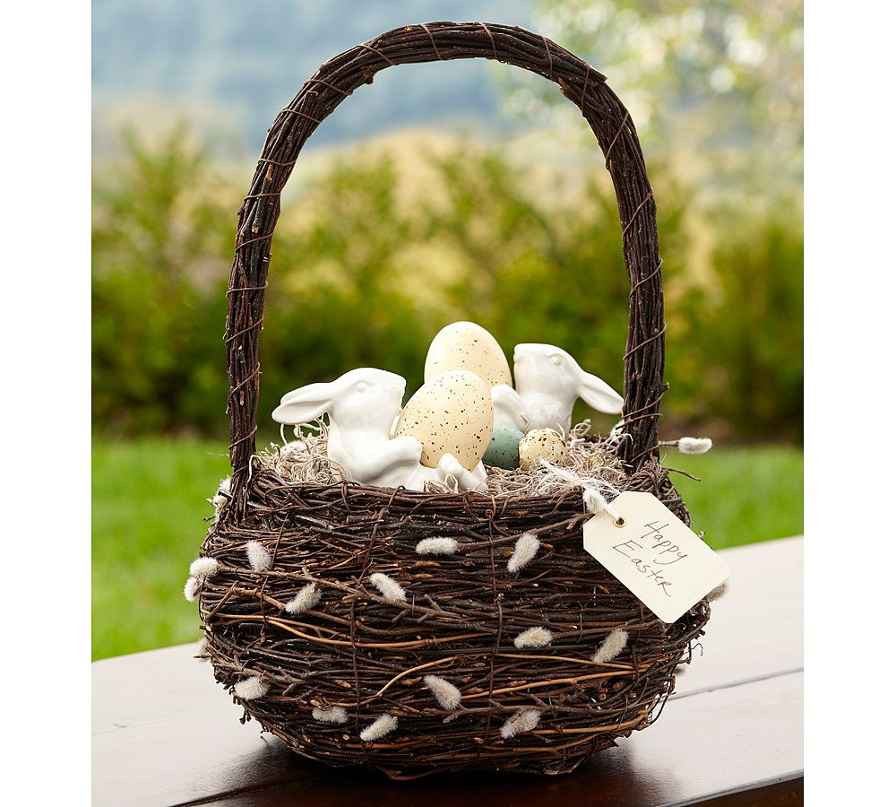 Pussy Willow Basket