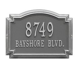 Williamsburg Address Wall Plaque