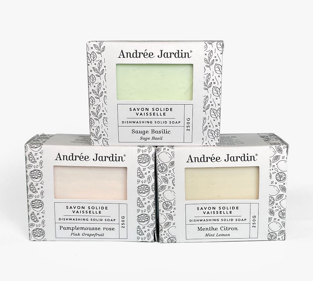 Andr&#233;e Jardin Dishwashing Bar Soap - Set of 3