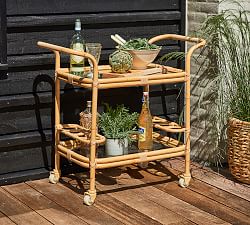 Carlo Handmade Outdoor Bar Cart (35&quot;)