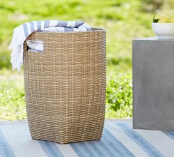 Torrey Outdoor Tall Tote Basket - Natural