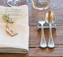 Mepra Epoque Hammered Flatware Sets