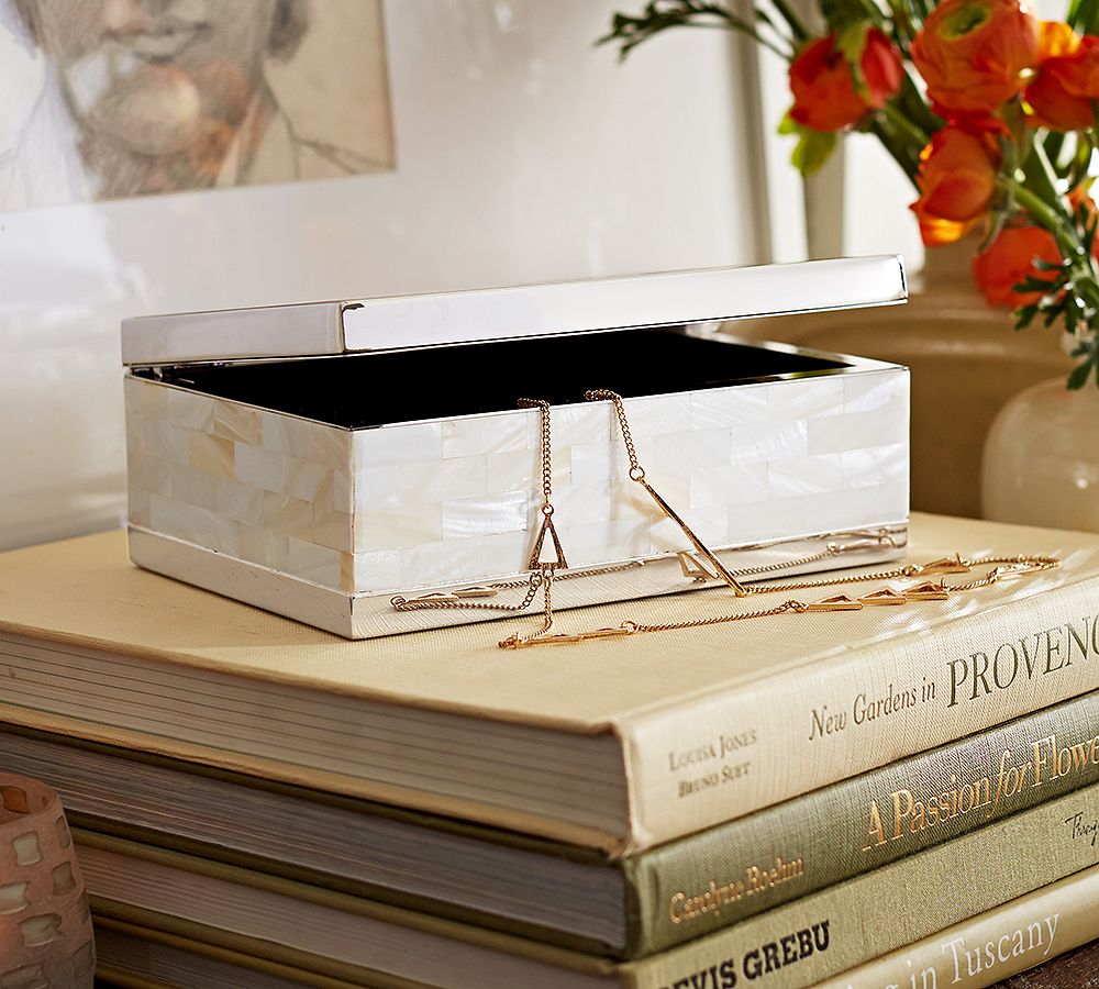 Mother of Pearl Jewelry Box