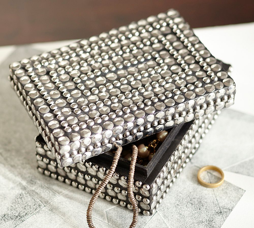 Studded Jewelry Box