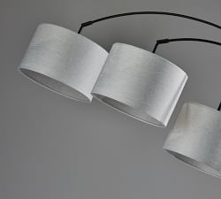 Khloe 3-Arm Metal Arc Floor Lamp (85&quot;)