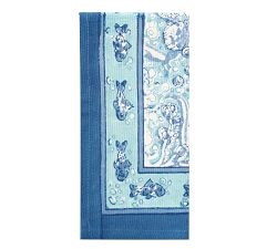 La Mer Block Print Tea Towels - Set of 3