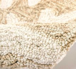 Coral Border Outdoor Rug