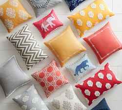 Yara Embroidered Pillow Cover