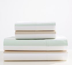 Awning Stripe Organic Sheet Set