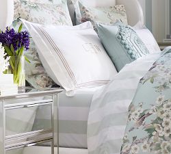 Awning Stripe Organic Sheet Set