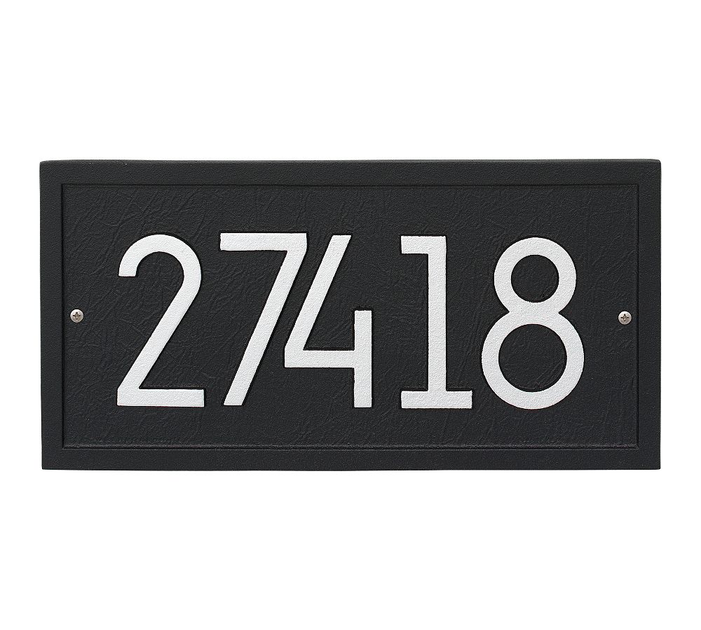 Rectangle Modern Wall Address Plaques