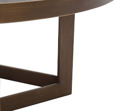 Sillers Round Shagreen Coffee Table (38&quot;)