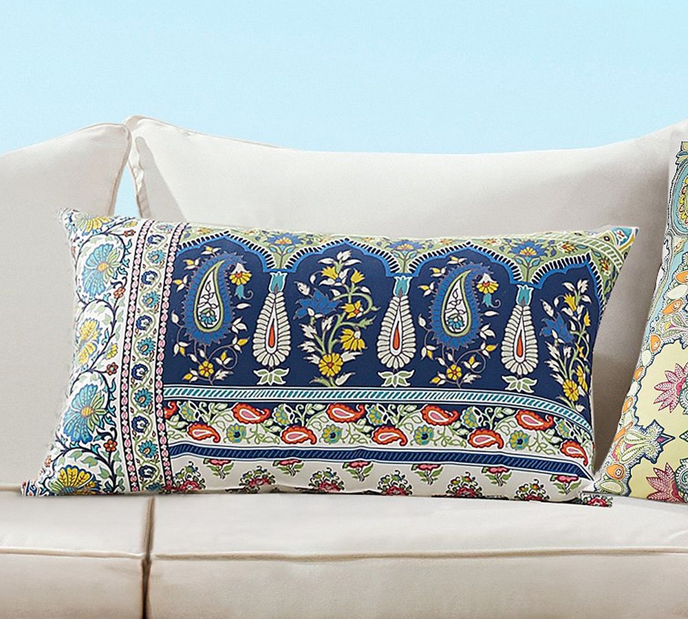 Marnie Paisley Outdoor Lumbar Pillow
