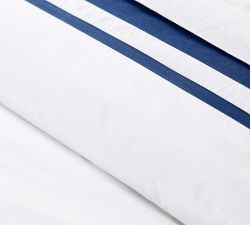 Parker Organic Percale Duvet Cover