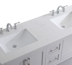 Belleair 60&quot; Double Sink Vanity