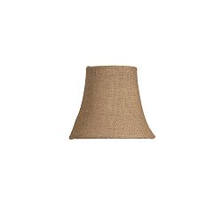 Burlap Chandelier Shades, Set of 3 (4&quot;)