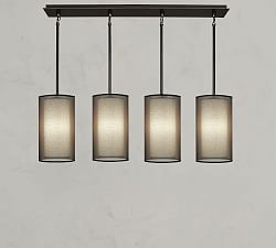 Edna Metal Linear Chandelier (45&quot;)