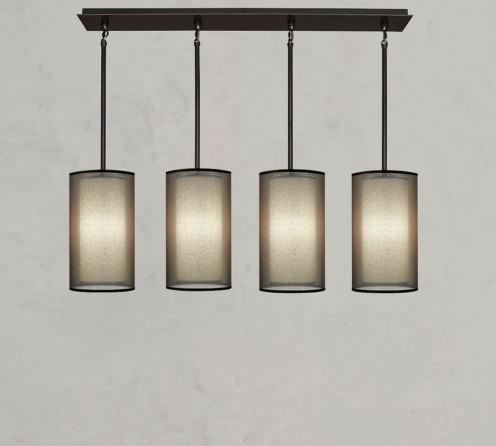 Edna Metal Linear Chandelier (45&quot;)