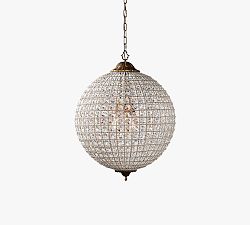 Hersch Crystal Round Chandelier (18&quot;-24&quot;)