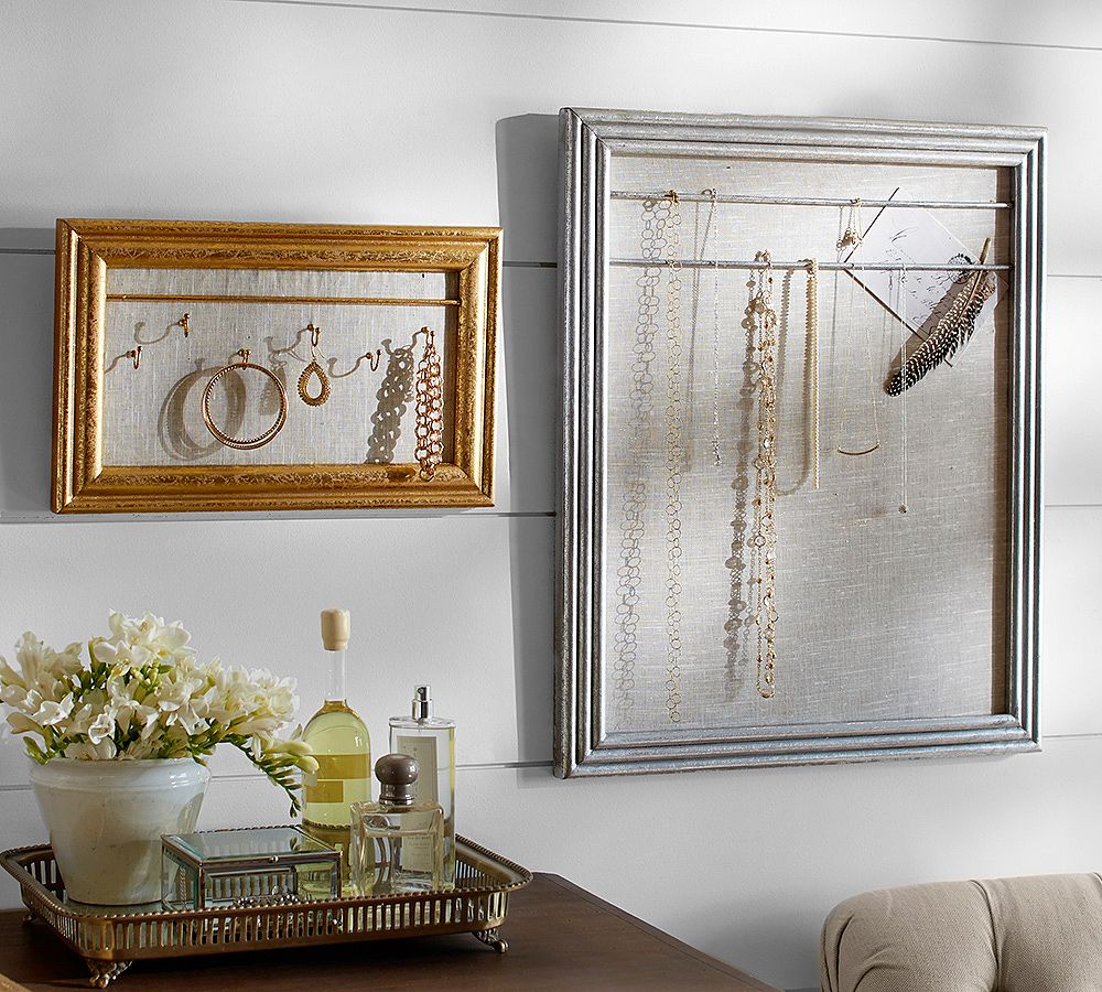 Metal Clad Frame Jewelry Hanger