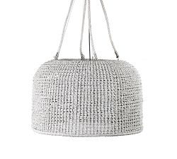Rattan Modern Dome Pendant (33&quot;)