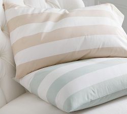 Awning Stripe Organic Sheet Set