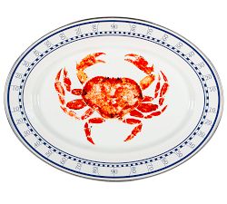 Golden Rabbit Crab House Enamel Collection