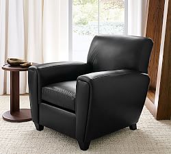 Manhattan Square Arm Leather Chair