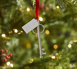Key with Personalizable Tag Ornament