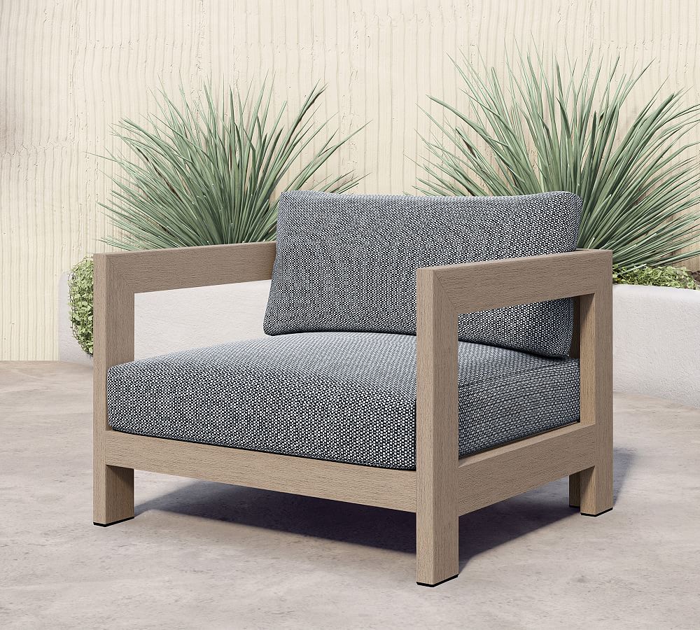 Roseville Teak Lounge Chair