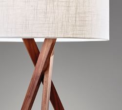 Genoa Wooden Floor Lamp (53&quot;)